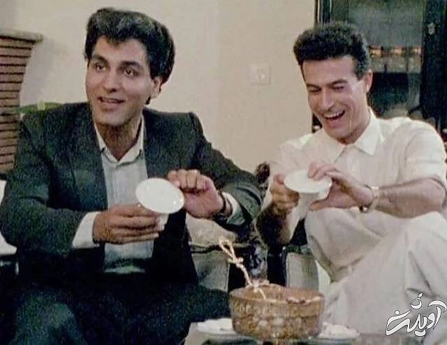 مهران مدیری و دانیال حکیمی